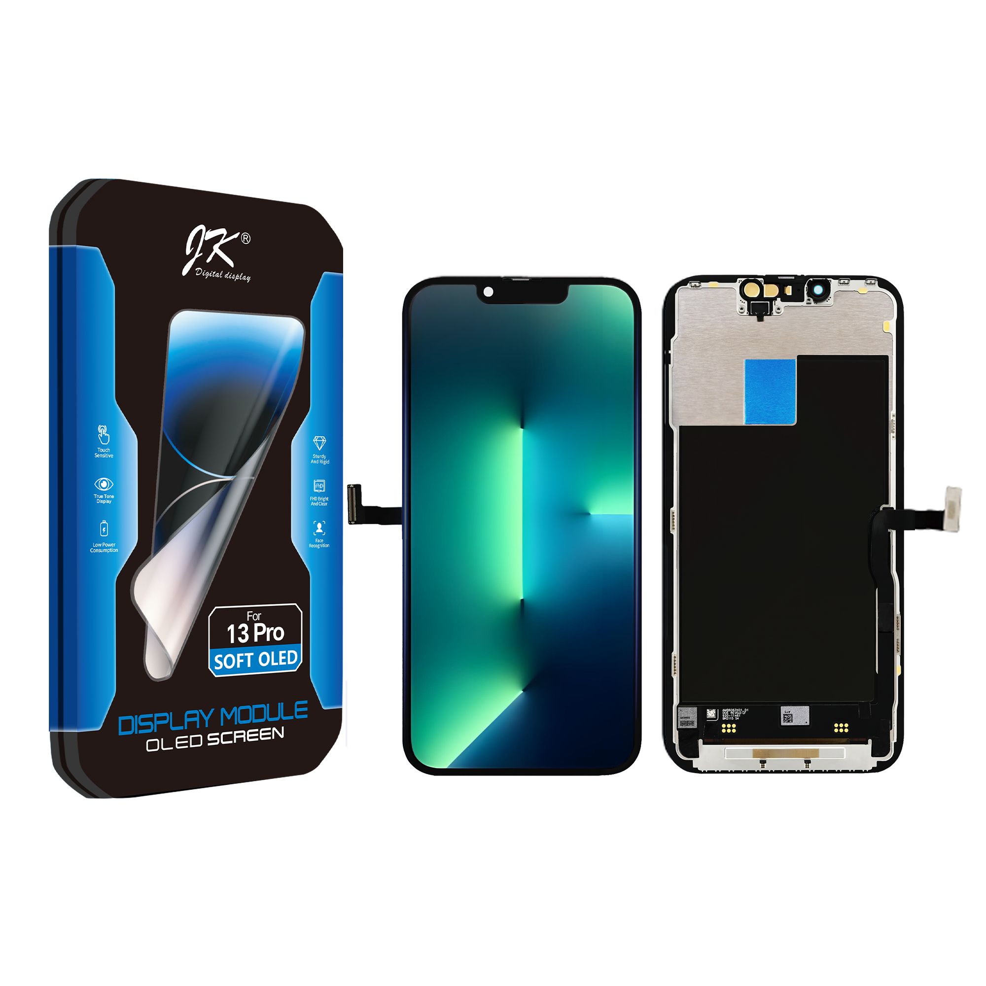 【JK社製】13Pro リペア用 SOFTOLED 有機EL （サードパーティ製品）