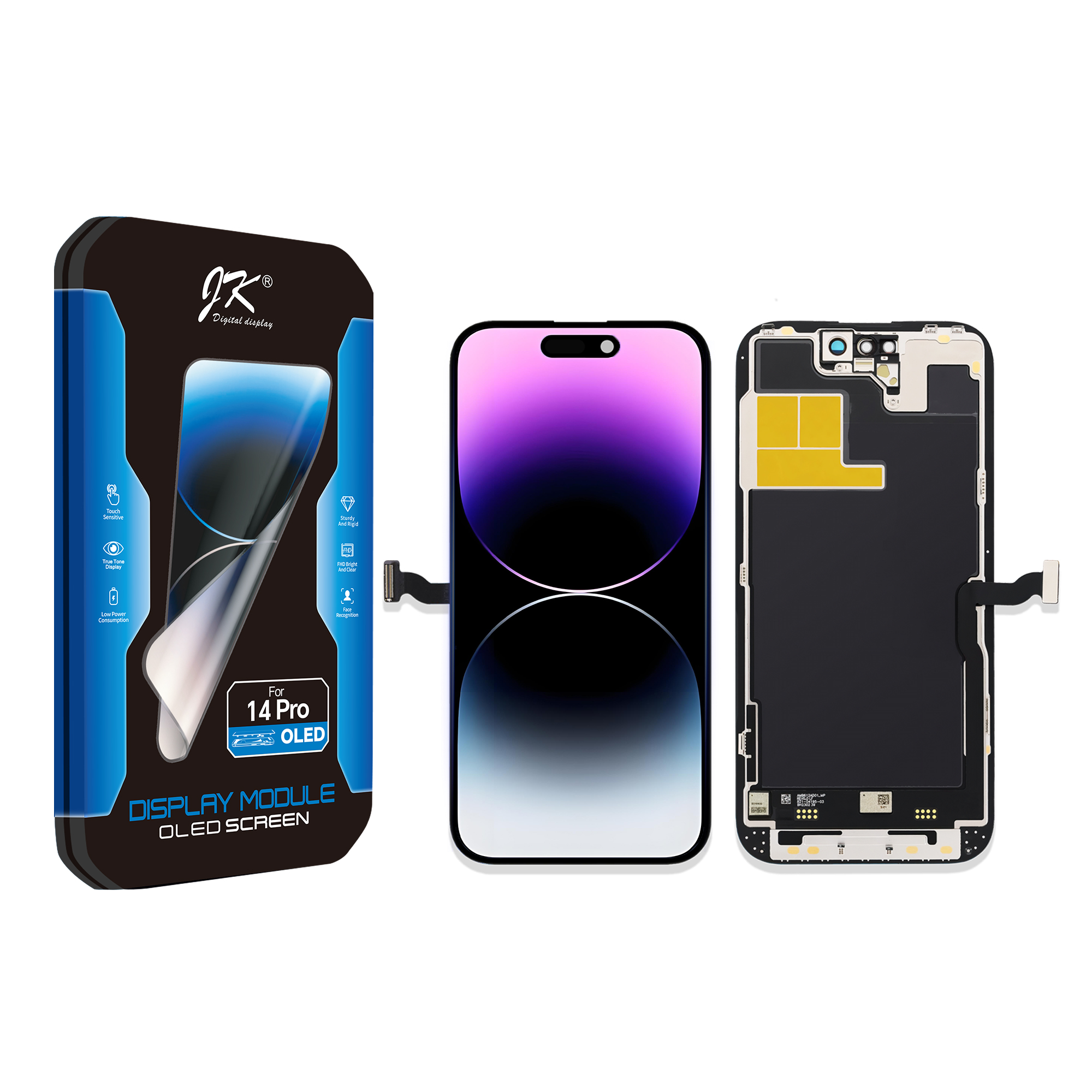 【JK社製】14Pro リペア用 HARD OLED 有機EL（サードパーティ製品）
